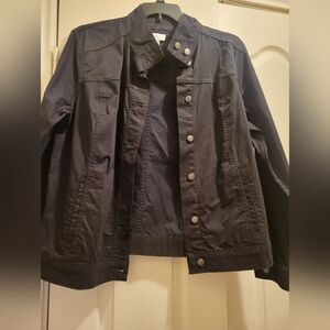 Croft and Borrow Black Jacket Size 1X